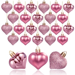Foto 1 | Adornos GuassLee San Valentín en Forma de Corazón color Oro Rosa 36 Pizas - Venta Internacional