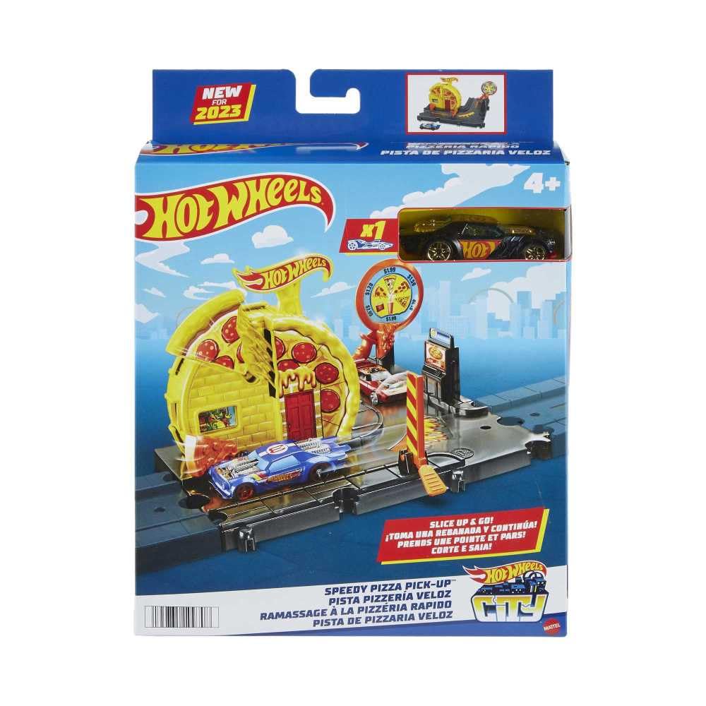 Foto 7 pulgar | Toy Hot Wheels Mattel City Speedy Pizza Pick-up Con 1 Vehículo - Venta Internacional.