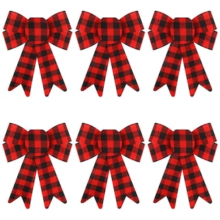 Foto 1 | Coronas Navideñas Ccinee de Moño 6 Piezas-Venta Internacional