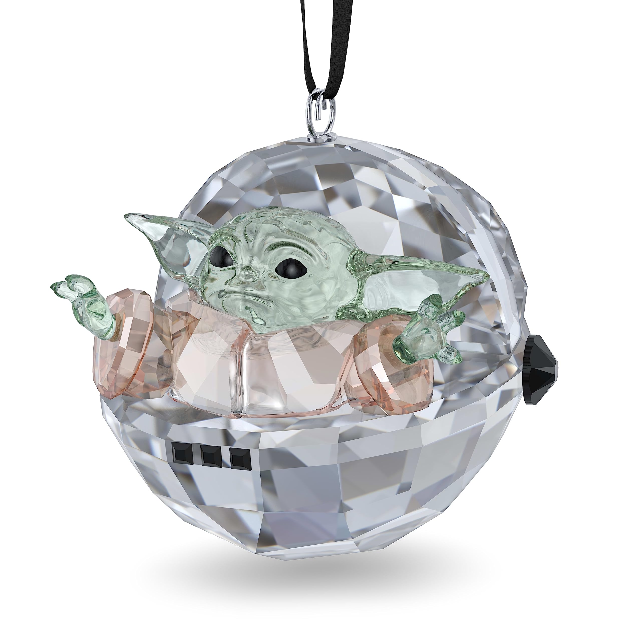 Foto 2 pulgar | Ornamento Swarovski Star Wars The Mandalorian Grogu Con Cristales - Venta Internacional.