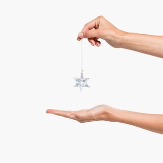 Foto 2 | Ornamento Swarovski Shimmer Star Medium Con Cristales Multicolores - Venta Internacional.