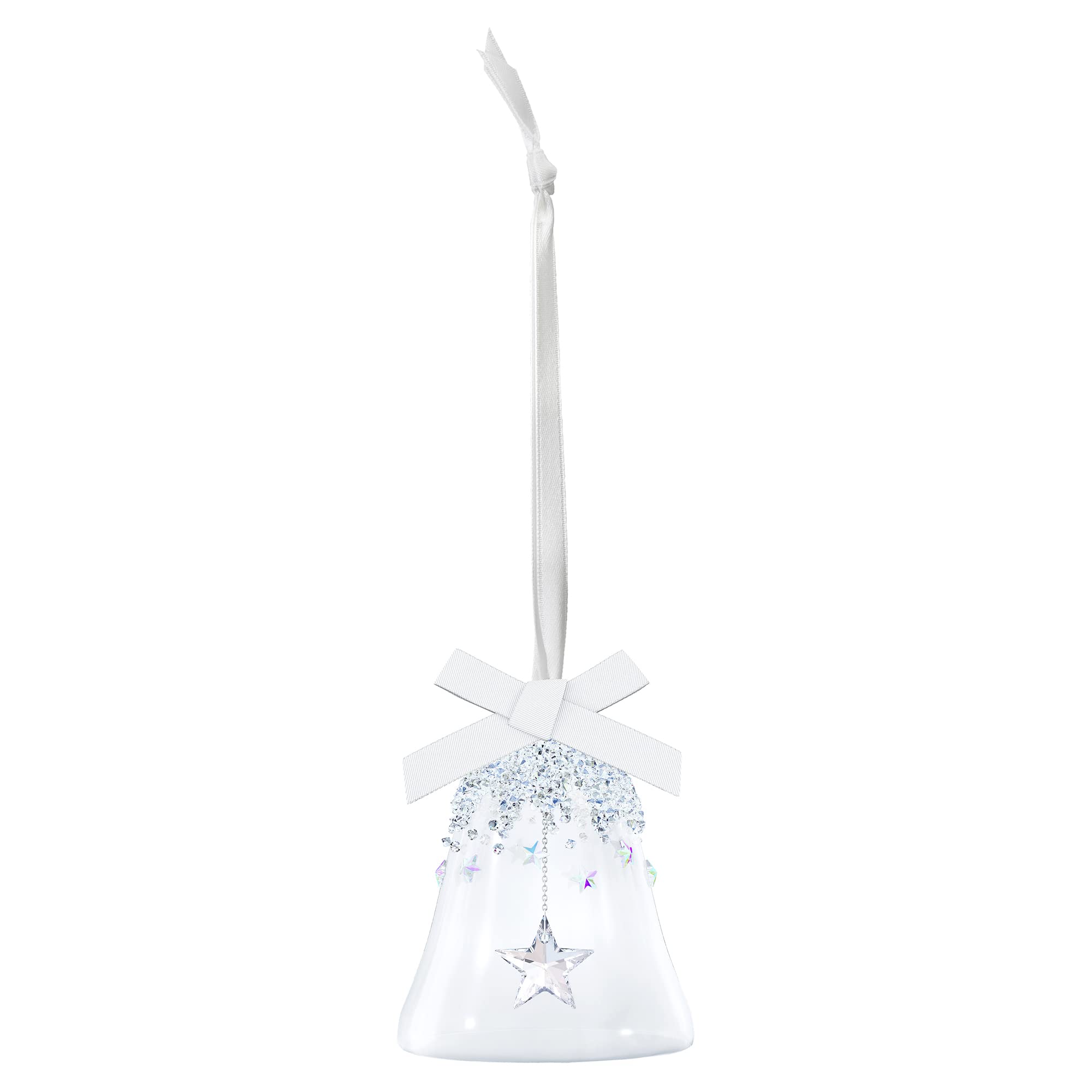 Foto 4 pulgar | Adorno Navideño Con Forma De Campana Y Estrella De Swarovski, Tamaño Pequeño, Con Cristales Transparentes - V