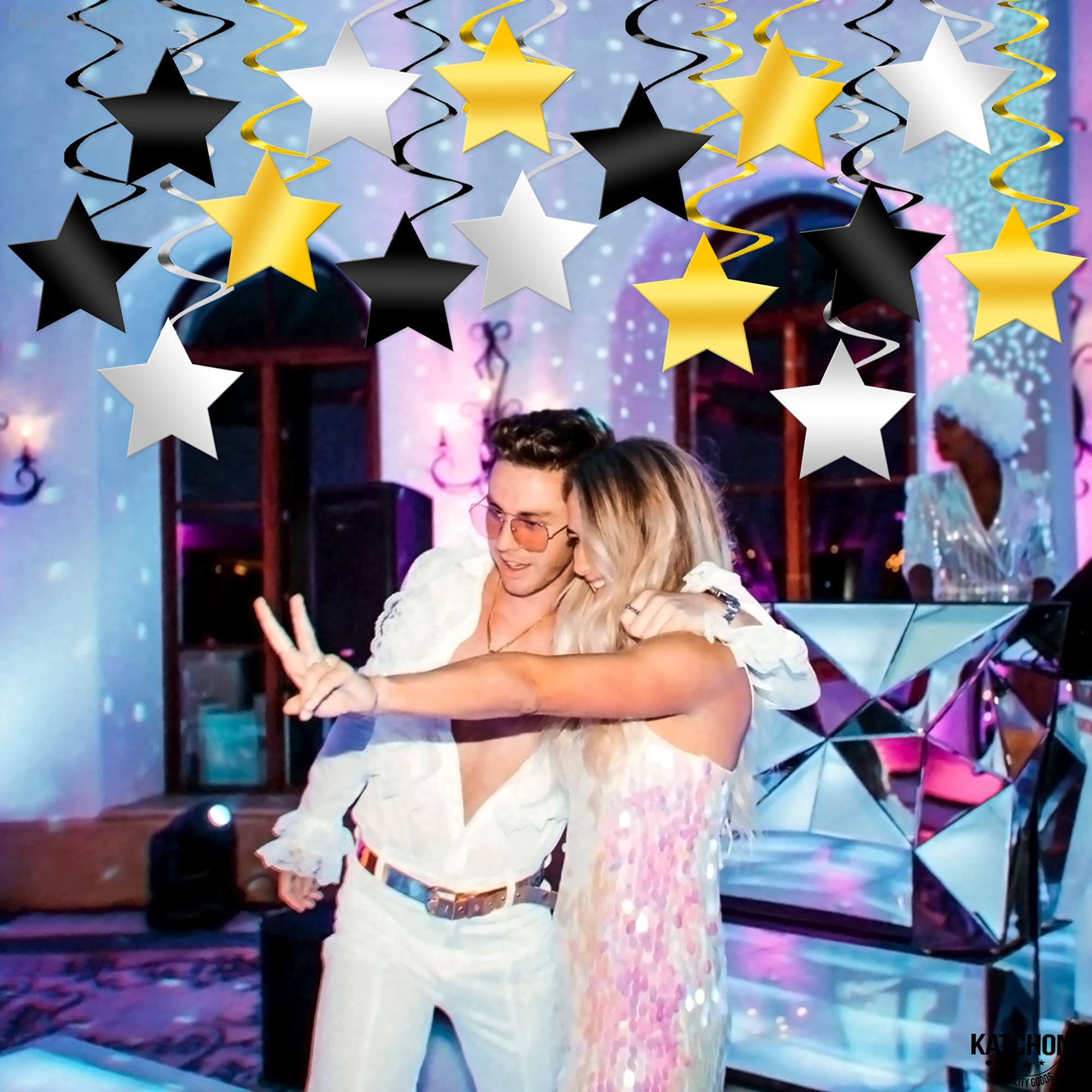 Foto 7 pulgar | Decoraciones para Fiestas Katchon Estrellas 30 Piezas - Venta Internacional