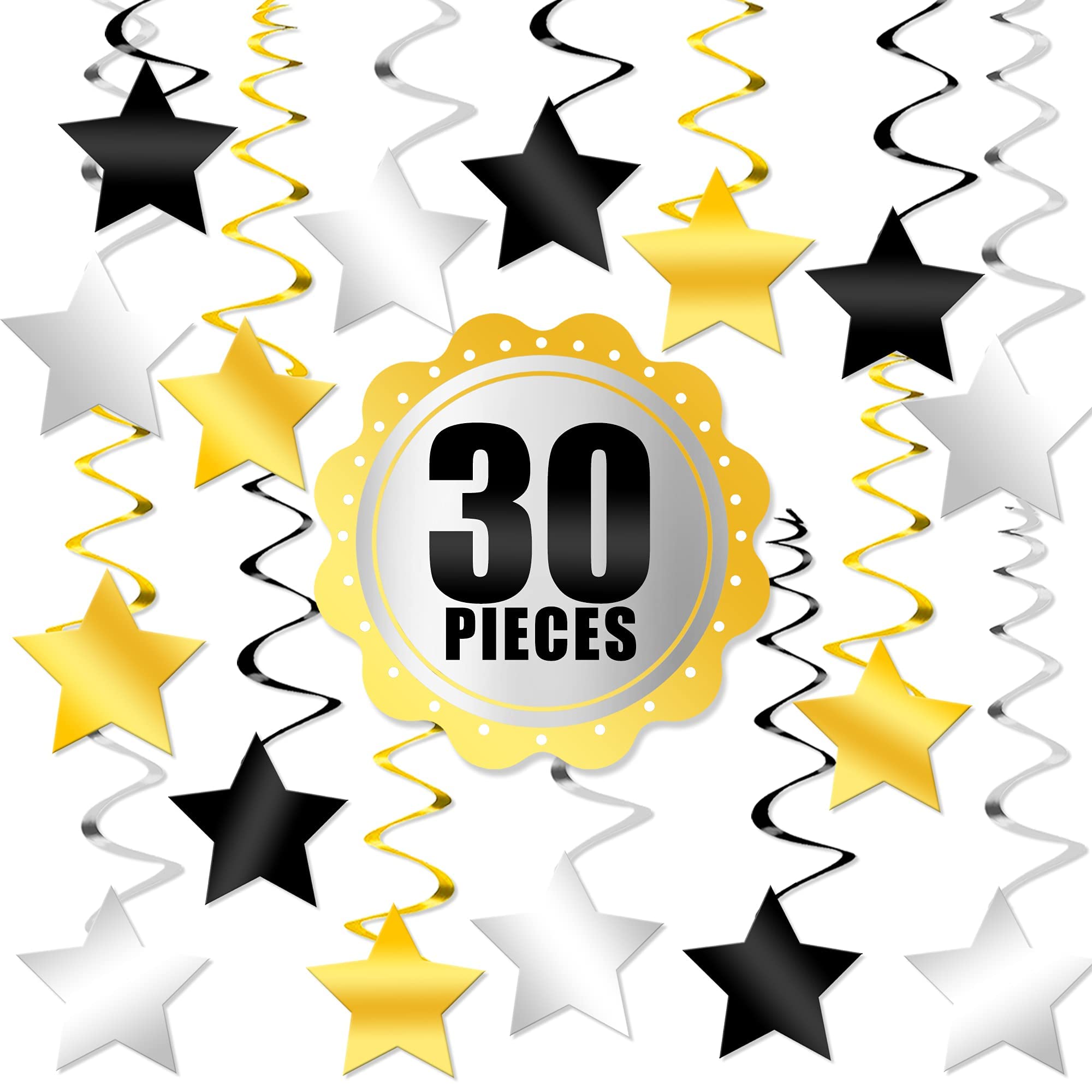 Foto 8 pulgar | Decoraciones para Fiestas Katchon Estrellas 30 Piezas - Venta Internacional