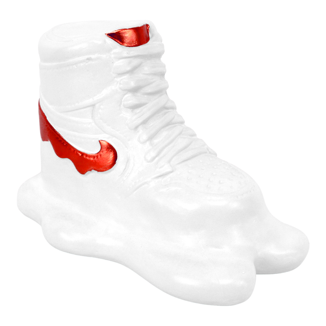 Foto 3 pulgar | Figura Decorativa - Forma Tenis Blanco Con Rojo