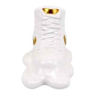 Foto 3 | Figura Decorativa - Forma Tenis Blanco Con Dorado