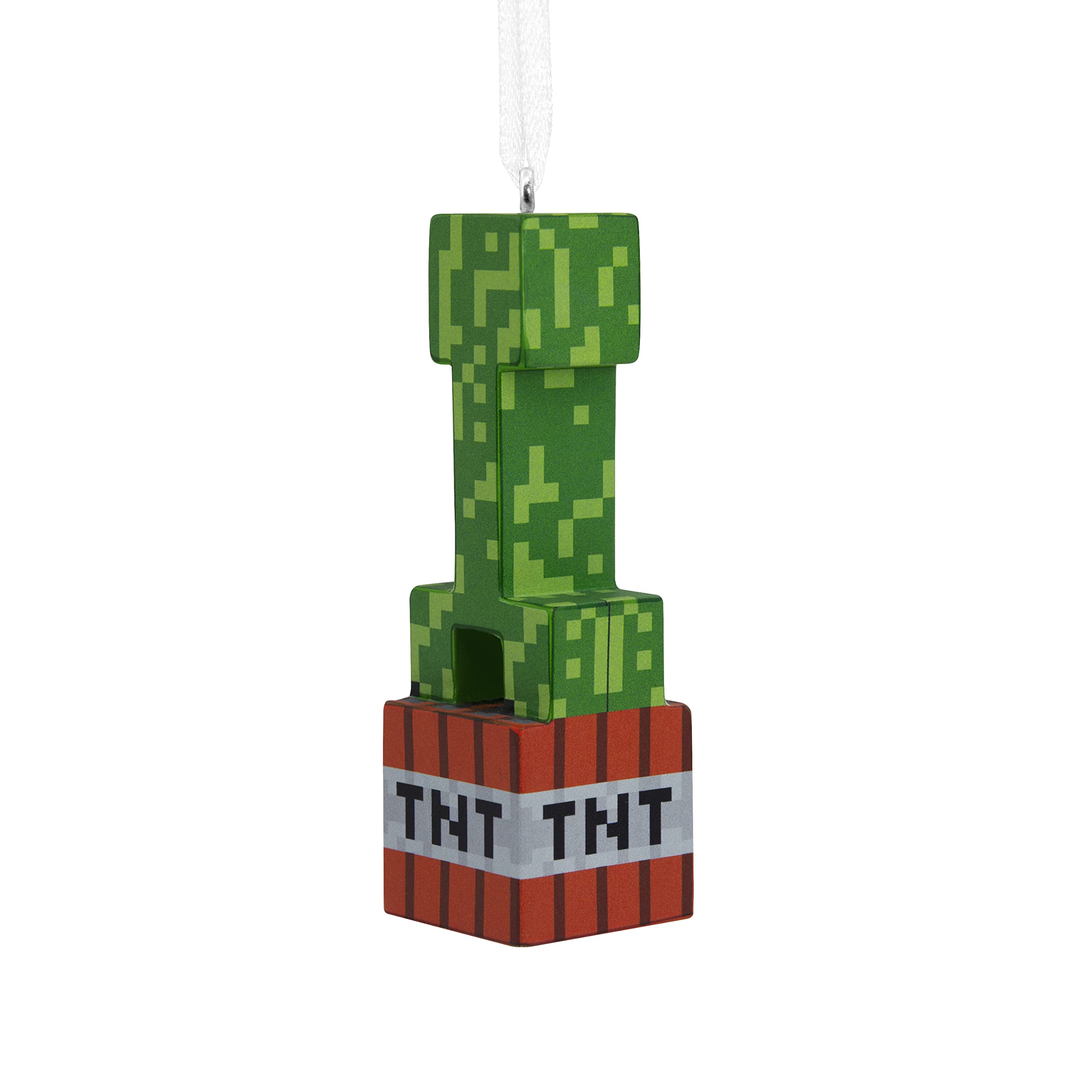Foto 3 pulgar | Adorno Navideño Hallmark Minecraft Creeper En Tnt - Venta Internacional.