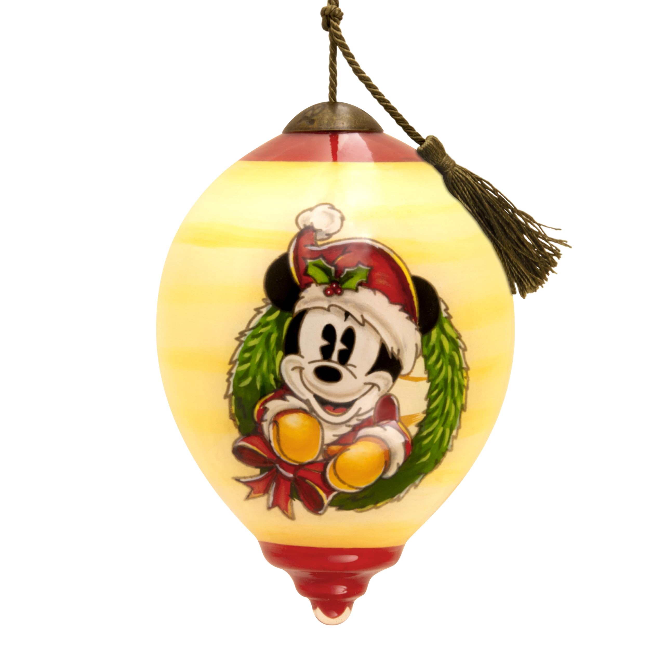 Foto 2 pulgar | Adorno Navideño Hallmark Disney Ne'qwa Art Mickey Mouse - Venta Internacional.
