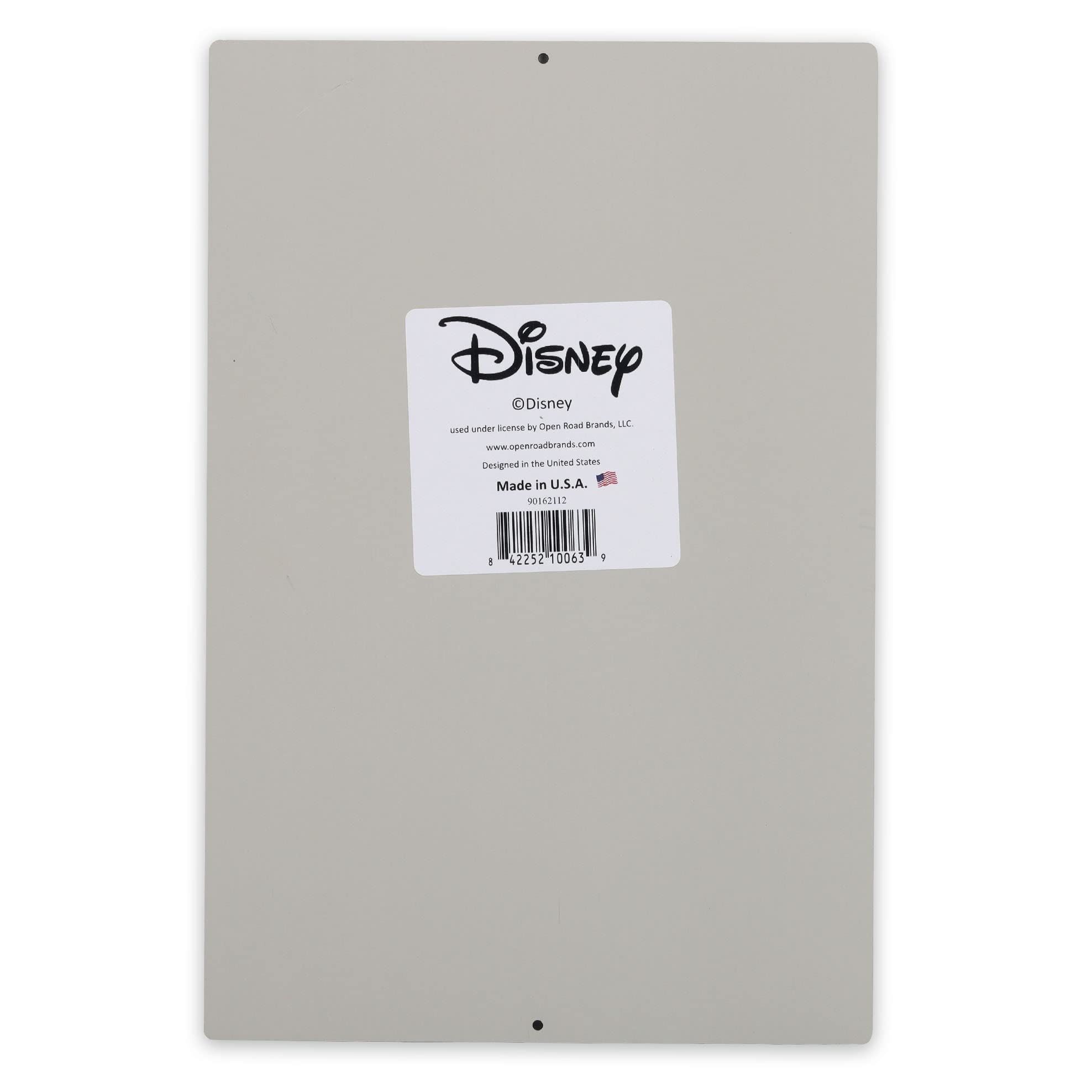 Foto 3 | Cartel Decorativo De Pared De Disney Con Mickey Mouse Do The Impossible Vintage - Venta Internacional.
