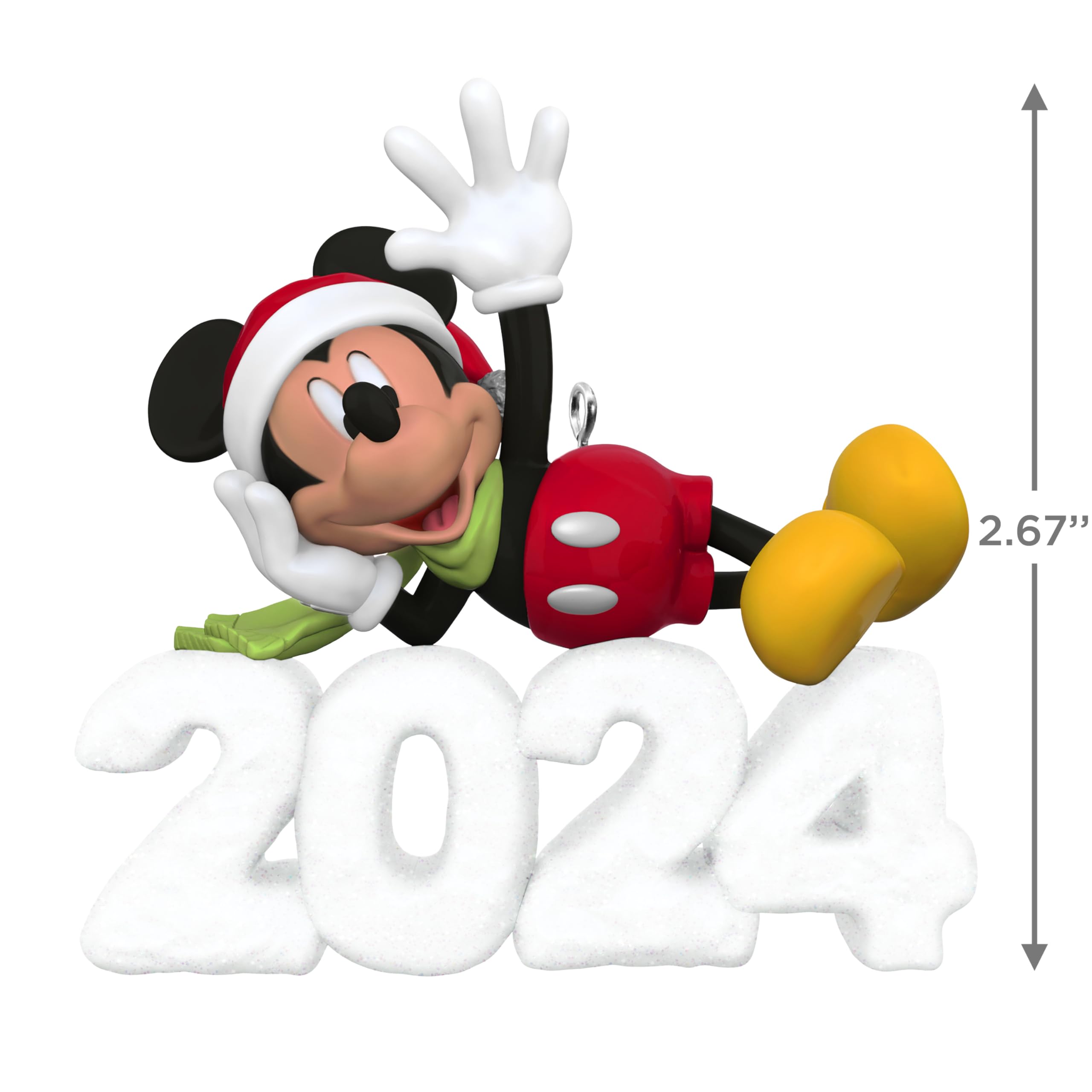 Foto 6 pulgar | Adorno Navideño Hallmark Keepsake 2024 Disney Mickey Mouse - Venta Internacional