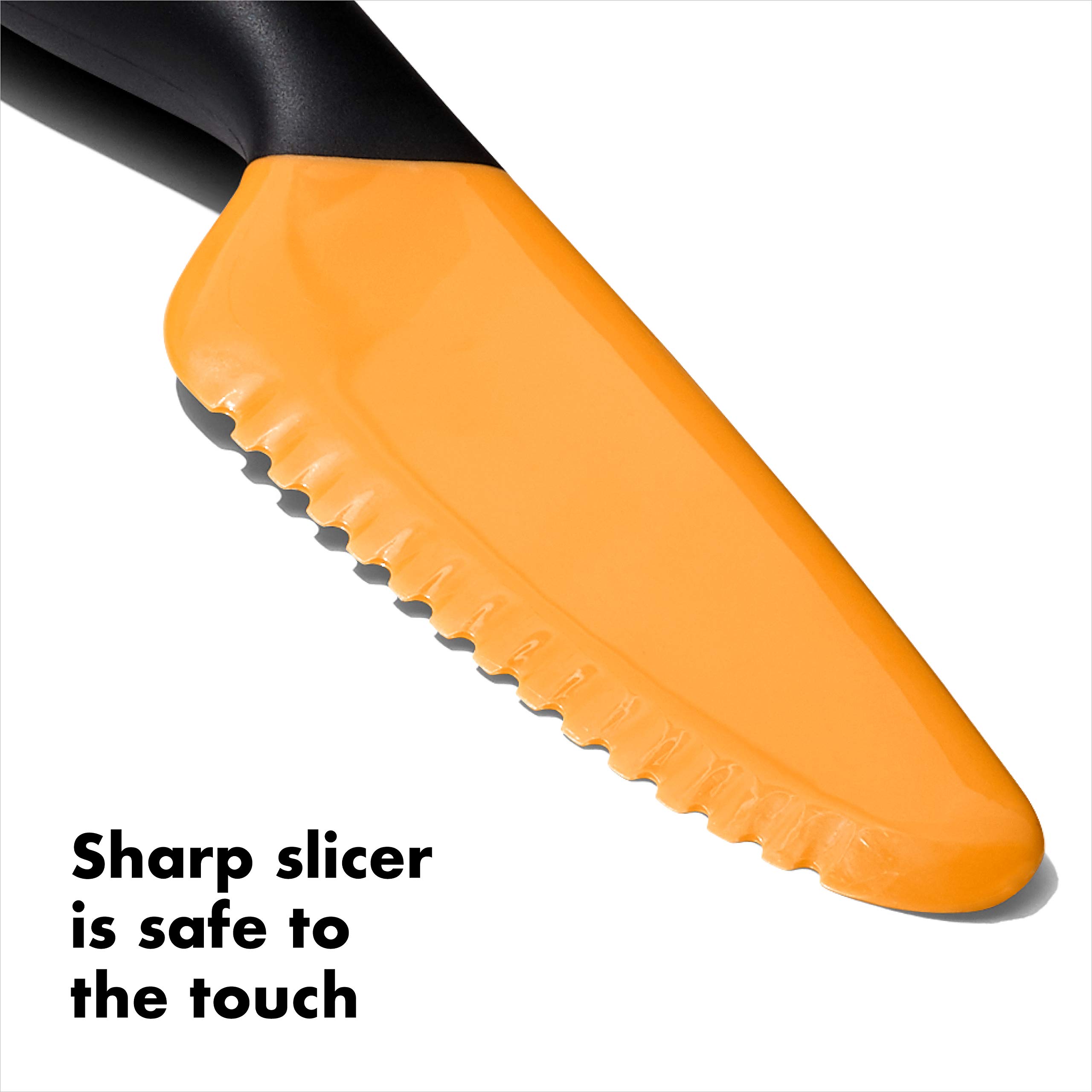Foto 5 pulgar | Cortadora De Mango Oxo Good Grips Con Cuchara, Color Naranja - Venta Internacional.