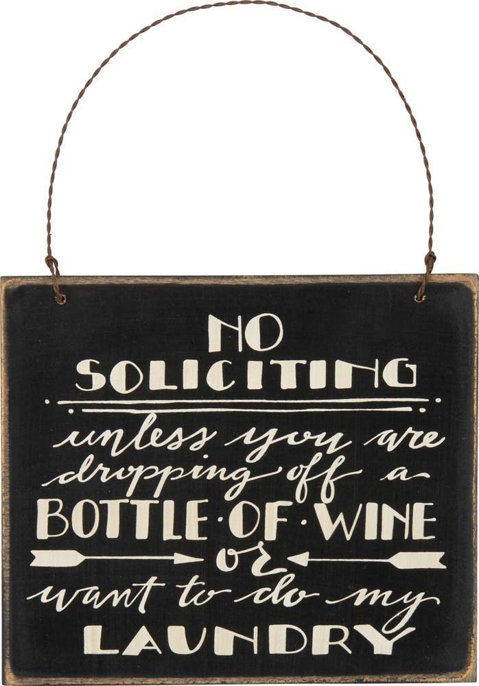 Sign Primitives De Kathy No Solicita Una Botella De Vino - Venta Internacional.