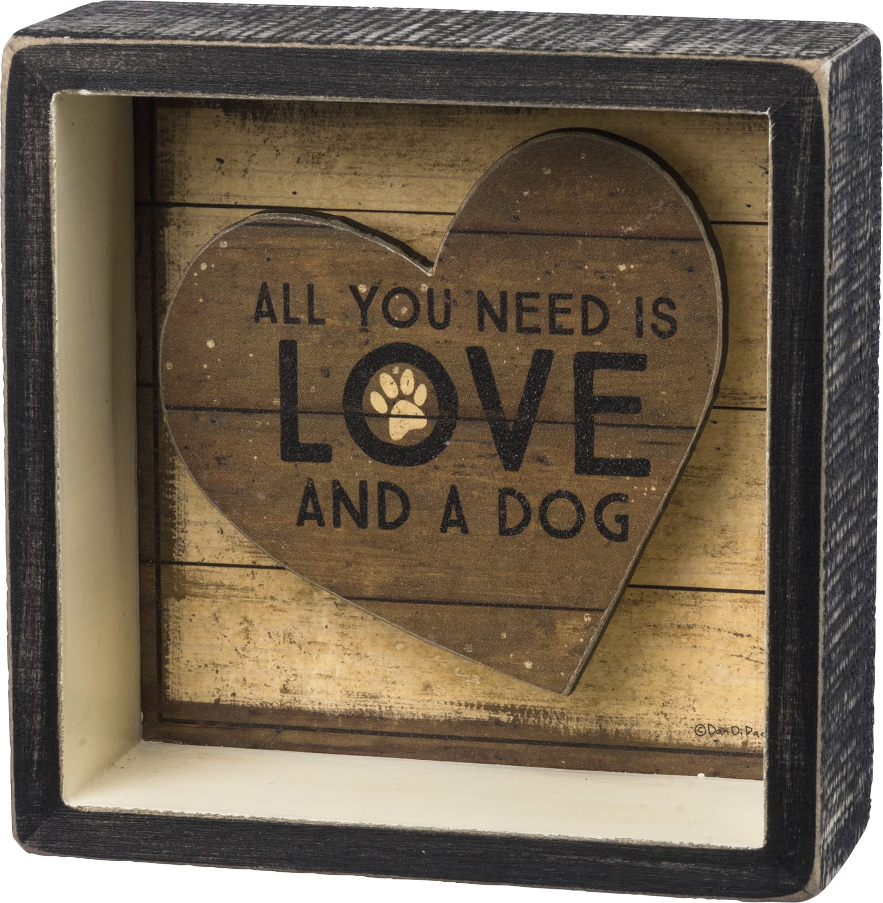 Foto 2 pulgar | Cartel Decorativo Primitives De Kathy All You Need Is Love - Venta Internacional.