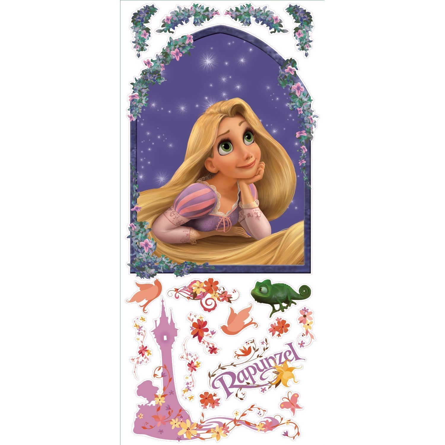 Adhesivos De Pared Disney Tangled Rapunzel Roommates Rmk1525gm - Venta Internacional.