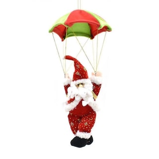Foto 1 | Expositor De Adornos Navideños, Decoración De Papá Noel En Paracaidismo - Venta Internacional.