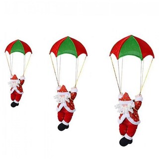 Foto 3 | Expositor De Adornos Navideños, Decoración De Papá Noel En Paracaidismo - Venta Internacional.