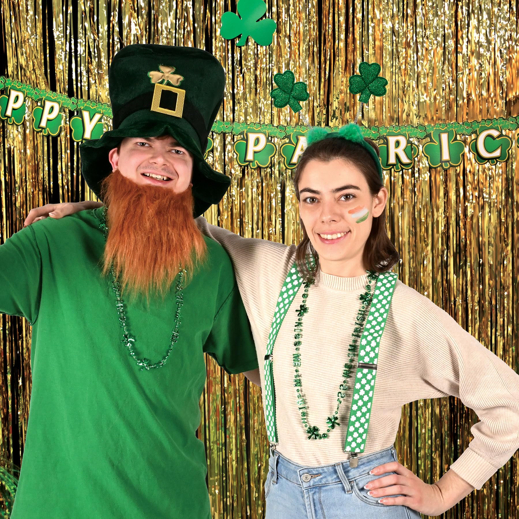 Foto 4 | Tirantes Beistle St. Patricks Shamrock Verde/blanco 1 Unidad - Venta Internacional.