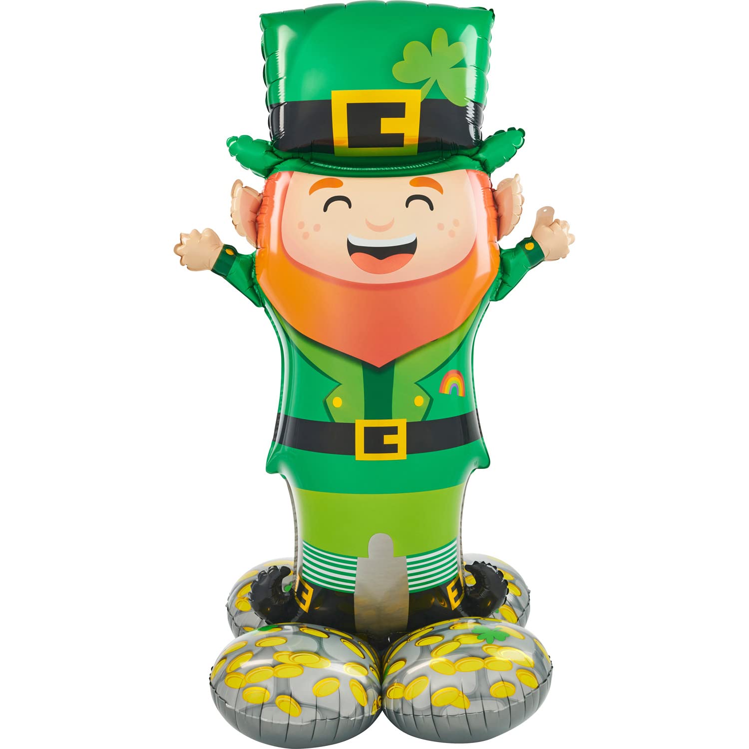 Foto 2 pulgar | Globo De Aluminio Con Anagrama Lucky Leprechaun Airloonz Mylar, 53 Cm - Venta Internacional.