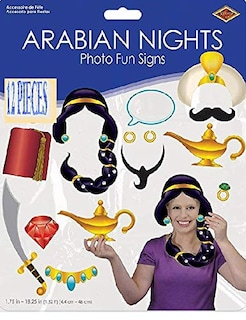 Foto 4 | Photo Fun Signs Beistle Arabian Nights, Decoración Para Fiestas - Venta Internacional.