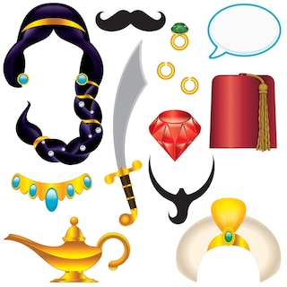 Foto 5 | Photo Fun Signs Beistle Arabian Nights, Decoración Para Fiestas - Venta Internacional.