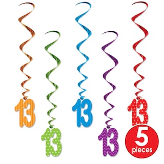 Foto 2 | Whirls Beistle 13 Con 5 Espirales De 91 Cm De Largo Para Fiesta De Cumpleaños - Venta Internacional.