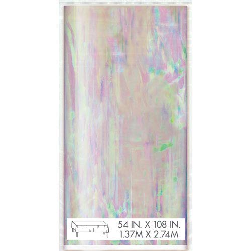 Foto 2 | Mantel Único, Impresionante, Rectangular Iridiscente, 50 X 84 Cm - Venta Internacional.
