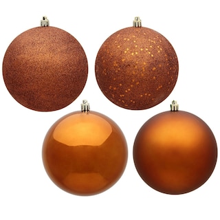 Foto 1 | Juego De Adornos Vickerman 6 Bolas De Cobre Con 4 Acabados, 4 Por Caja - Venta Internacional.
