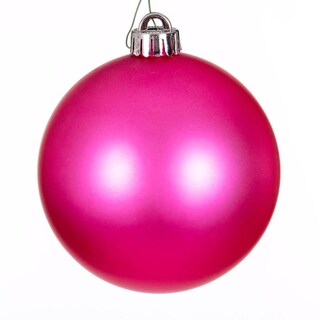 Foto 1 | Adorno Para Árbol De Navidad Vickerman 694251-6, Rosa Intenso (paquete De 4) - Venta Internacional.