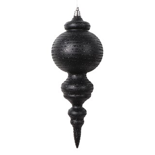 Foto 1 | Ornament Vickerman Finial, Negro Mate, 10 Cm, 2 Unidades Por Bolsa - Venta Internacional.