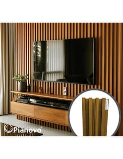 Foto 6 | Lambrin Decorativo Interior Nogal Clasico 2900 X 169 X 24 mm