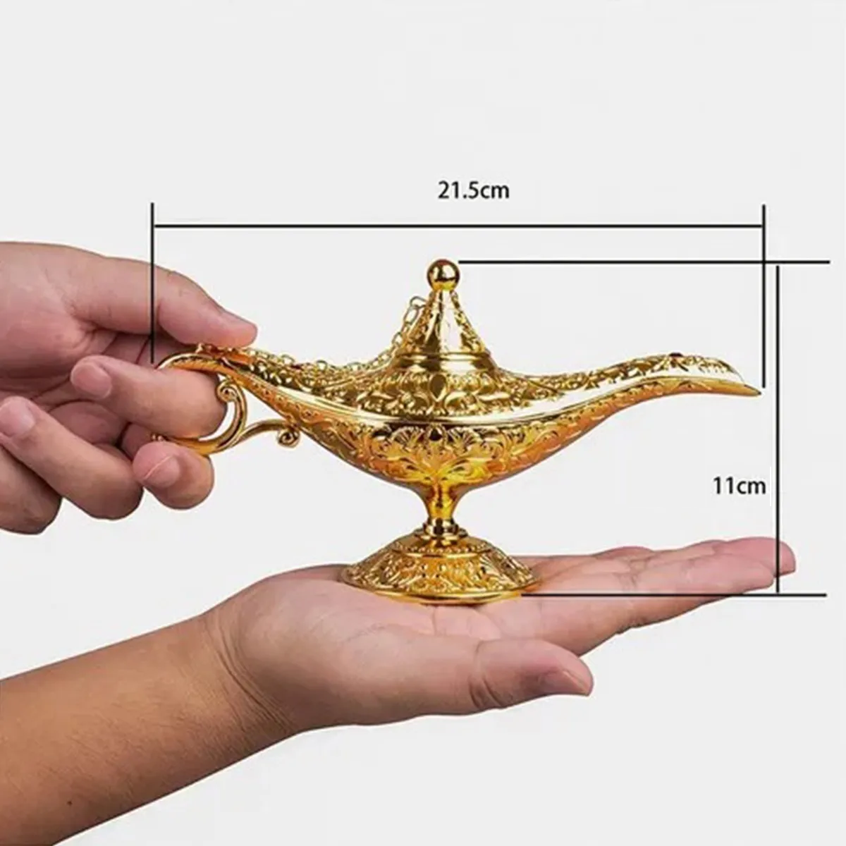 Foto 3 | Lámpara De Aladino Decorativa Decoración Habitación Eo Safe Imports Esi-19057 Dorado