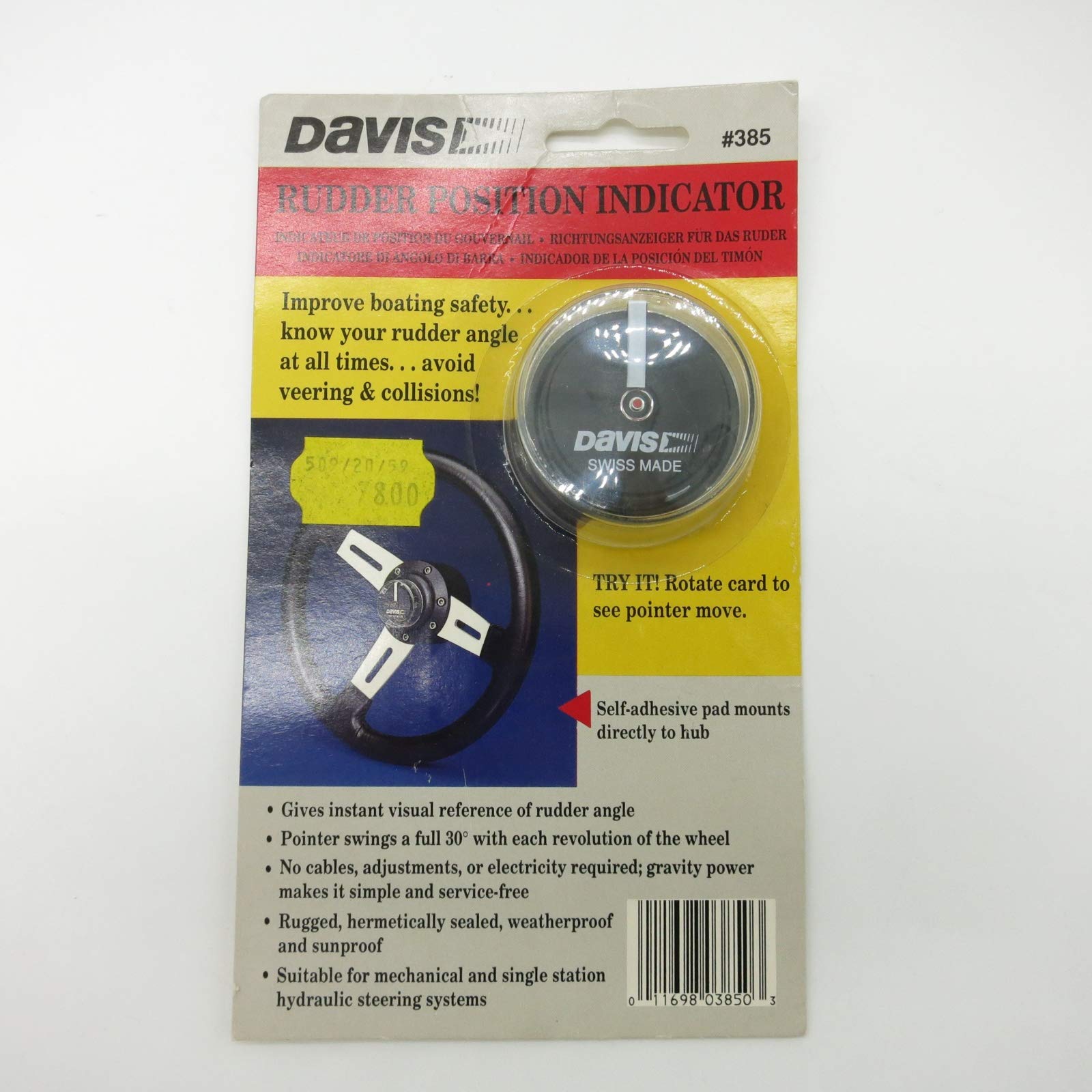 Foto 1 | Indicador De Posición Del Timón Davis Instruments - Venta Internacional.