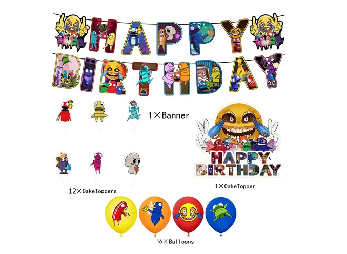 Foto 5 | Set Xtellar De Fiesta Decoración De Cumpleaños Con Globos