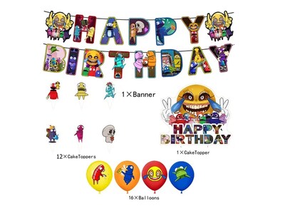 Foto 5 | Set Xtellar De Fiesta Decoración De Cumpleaños Con Globos