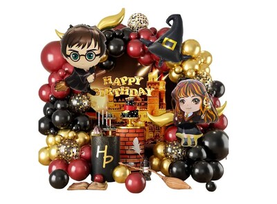 Foto 1 | Kit Xtellar Fiesta Harry Potter Globos Decoración De Cumpleaños