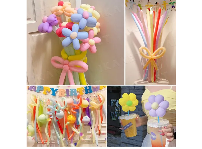 Foto 6 pulgar | 150 Xtellar Globos Macaron Color  Cumpleañs Decoración Fiestas