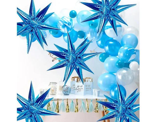 Foto 4 | 10pzs Xtellar Globos Estrella Picos Para Cumpleaño Decoracion Fiesta