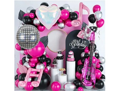 Foto 3 | Kit Xtellar Fiesta Decoración Símbolo Fonético Guitarra De Globos