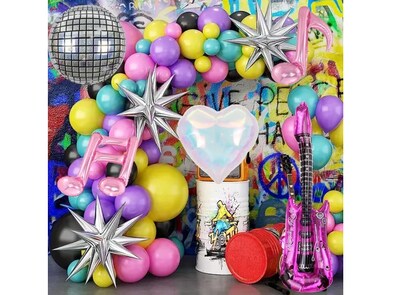 Foto 5 | Kit Xtellar Fiesta Decoración Símbolo Fonético Guitarra De Globos