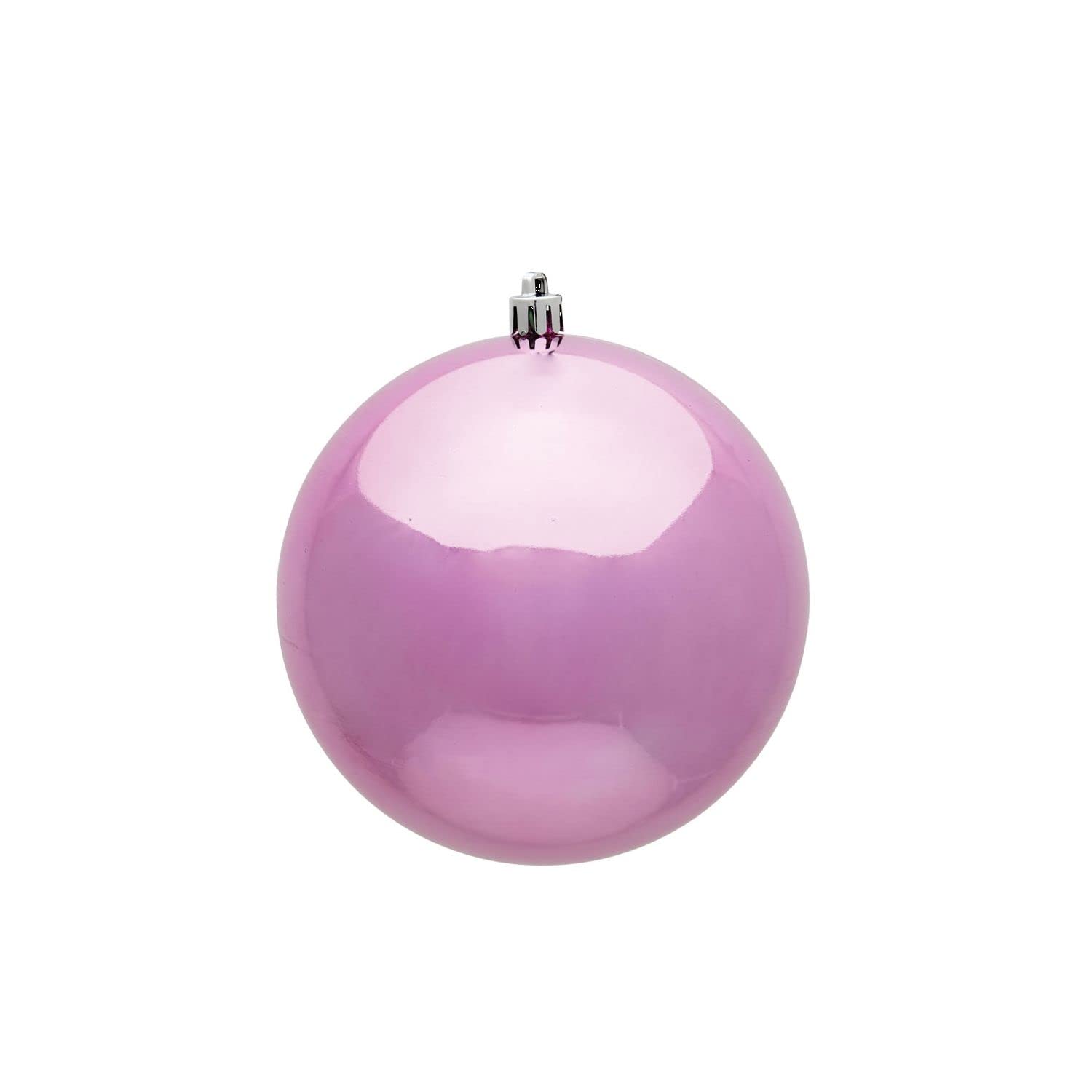 Foto 2 pulgar | Bola Rosa Brillante De Ornament Vickerman De 10 Cm, Plástico Irrompible - Venta Internacional.