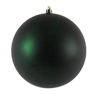Foto 1 | Adorno Para Árbol De Navidad Vickerman, Color Verde Medianoche Mate, Paquete De 6 - Venta Internacional.