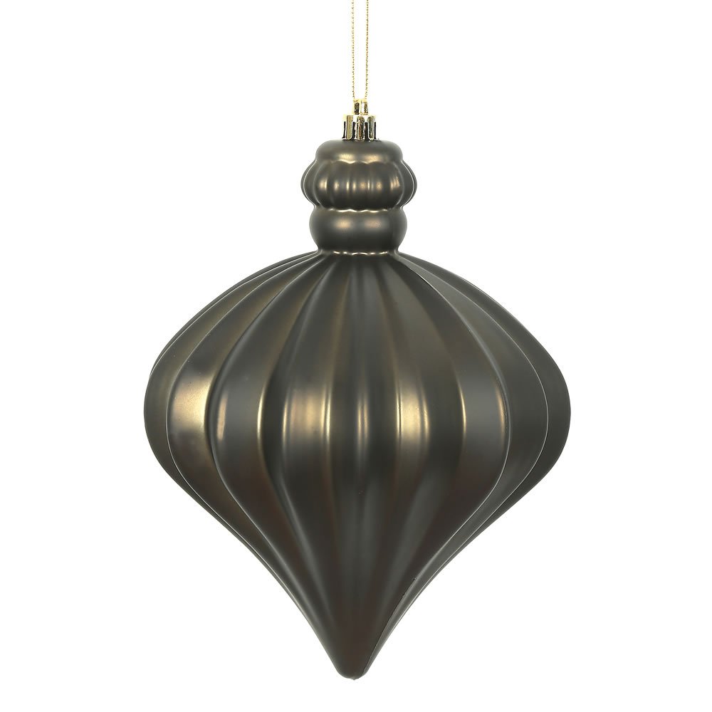 Foto 2 pulgar | Ornament Vickerman En Forma De Gota De Cebolla Mate, Color Bronce, 6 Cm, Irrompible - Venta Internacional.