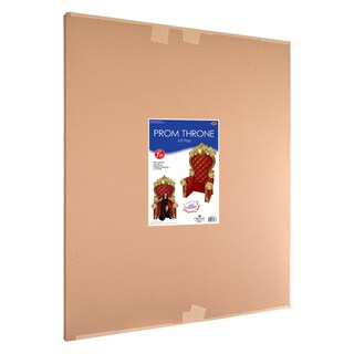 Foto 5 | Trono 3d Rojo De Cartón Corrugado Decoration Beistle - Venta Internacional.