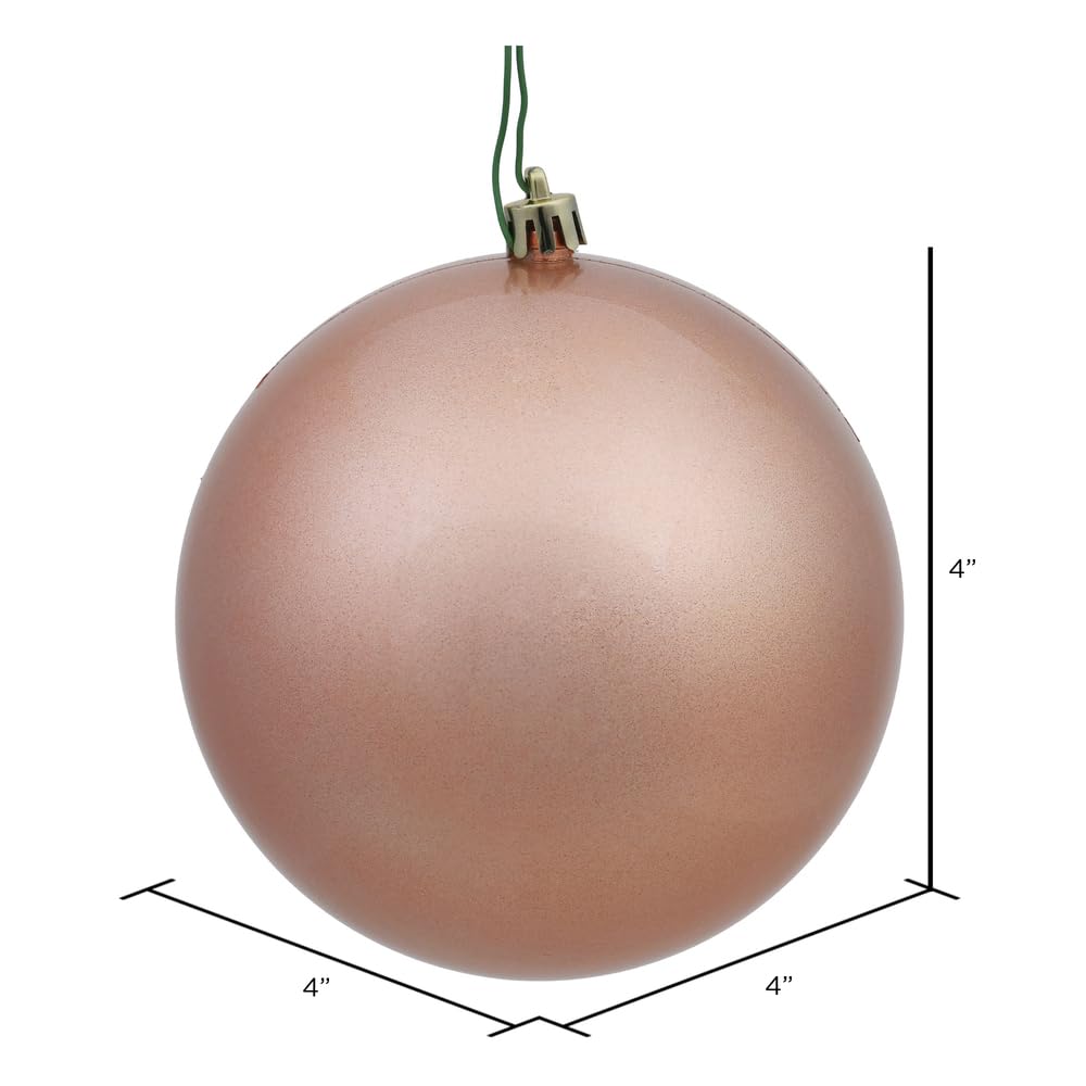 Foto 6 pulgar | Bola De Caramelo Ornament Vickerman, Oro Rosa, 4 Cm, 6 Unidades - Venta Internacional.