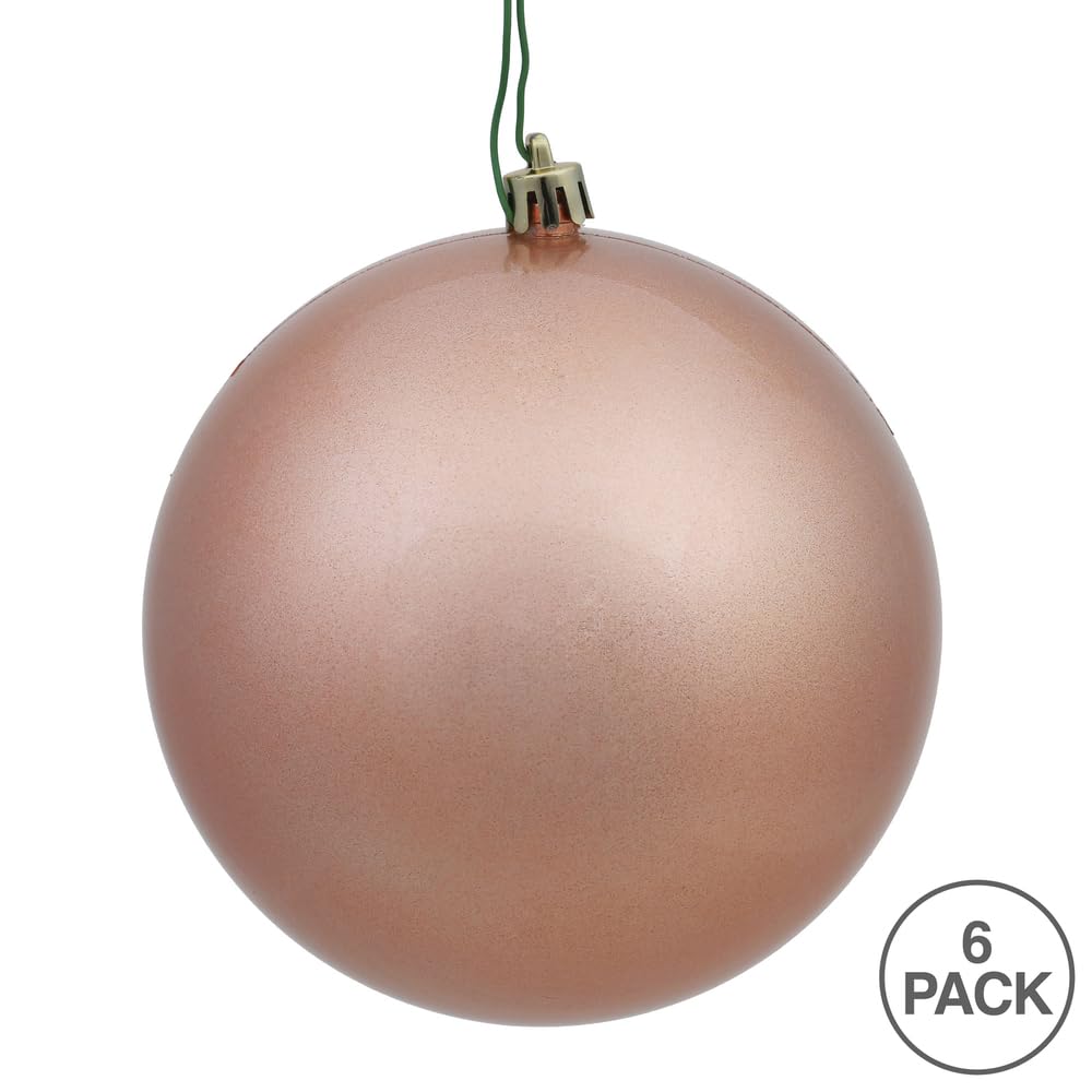 Foto 7 pulgar | Bola De Caramelo Ornament Vickerman, Oro Rosa, 4 Cm, 6 Unidades - Venta Internacional.