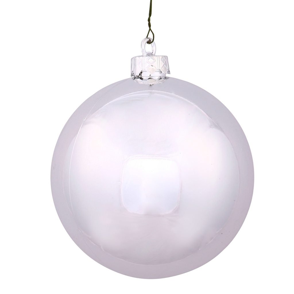 Foto 2 pulgar | Adorno Para Árbol De Navidad Vickerman, Bola Plateada Brillante De 6 Cm - Venta Internacional.
