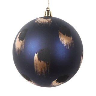 Foto 1 | Adorno Para Árbol De Navidad Vickerman Azul Medianoche Mate, 4,75 Cm - Venta Internacional.