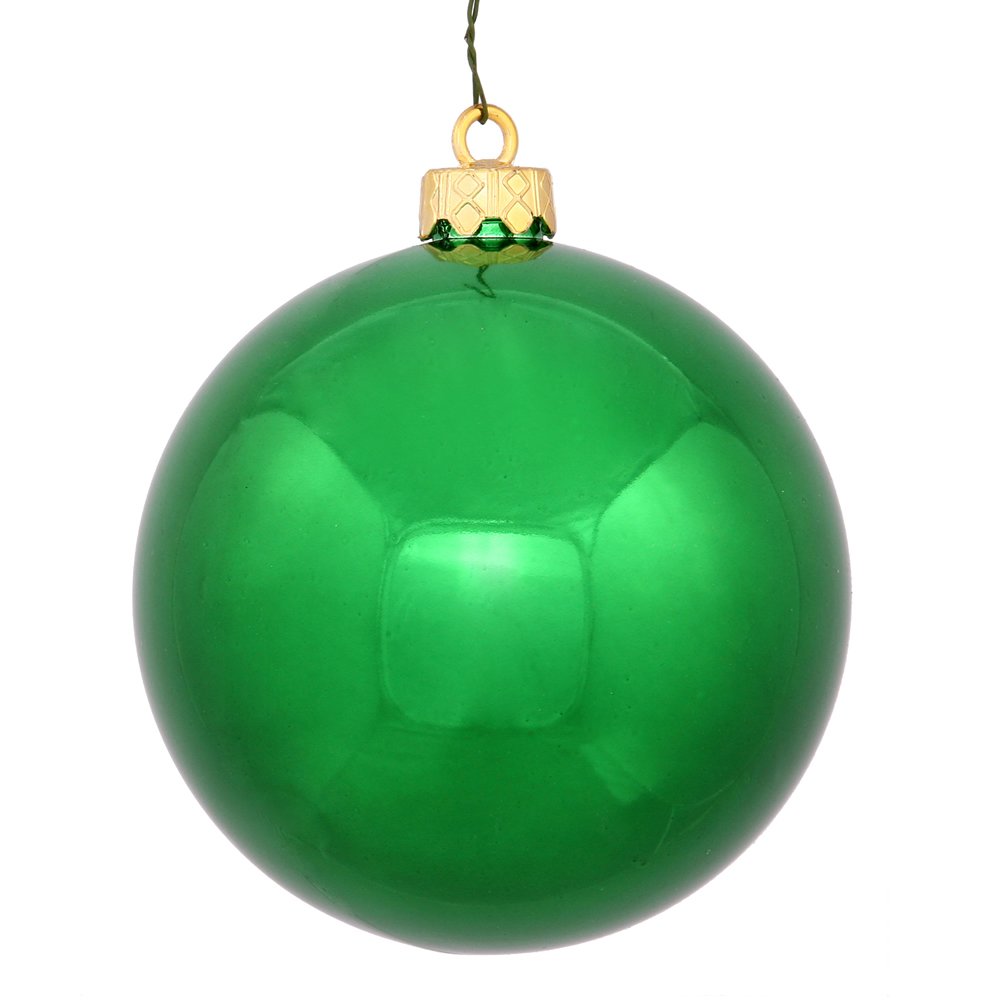 Foto 2 pulgar | Adorno Navideño Vickerman En Forma De Bola Verde Brillante, 3 Cm, 12 Unidades - Venta Internacional.