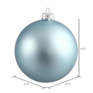 Foto 2 | Bola Azul Mate De Ornament Vickerman De 4,75 Cm, 4 Unidades Por Bolsa - Venta Internacional.