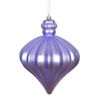 Foto 1 | Adorno Para Árbol De Navidad Vickerman, Color Lavanda Mate, Cebolla, 6 Cm - Venta Internacional.